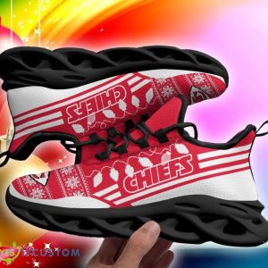 Kansas City Chiefs X-max Santa Claus Chunky Sneakers Ugly Christmas Max Soul Shoes - Kansas City Chiefs X-max Santa Claus Chunky Sneakers Ugly Christmas Max Soul Shoes Photo 6