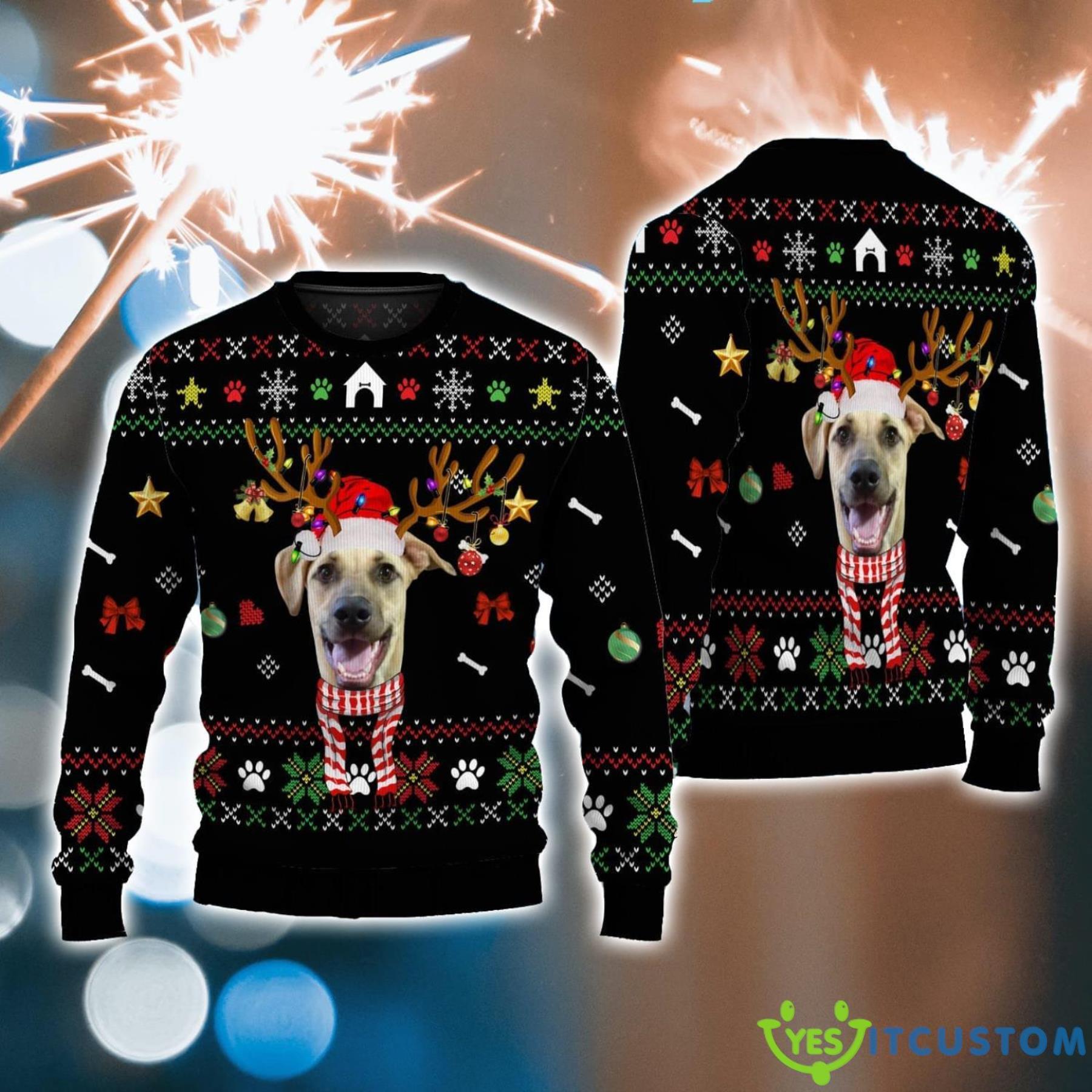 Labrador Dog Lovers Christmas Ugly Sweater 2023 Christmas Gift 3 Labrador Dog Lovers Christmas Ugly Sweater 2023 Christmas Gift Product Photo 1