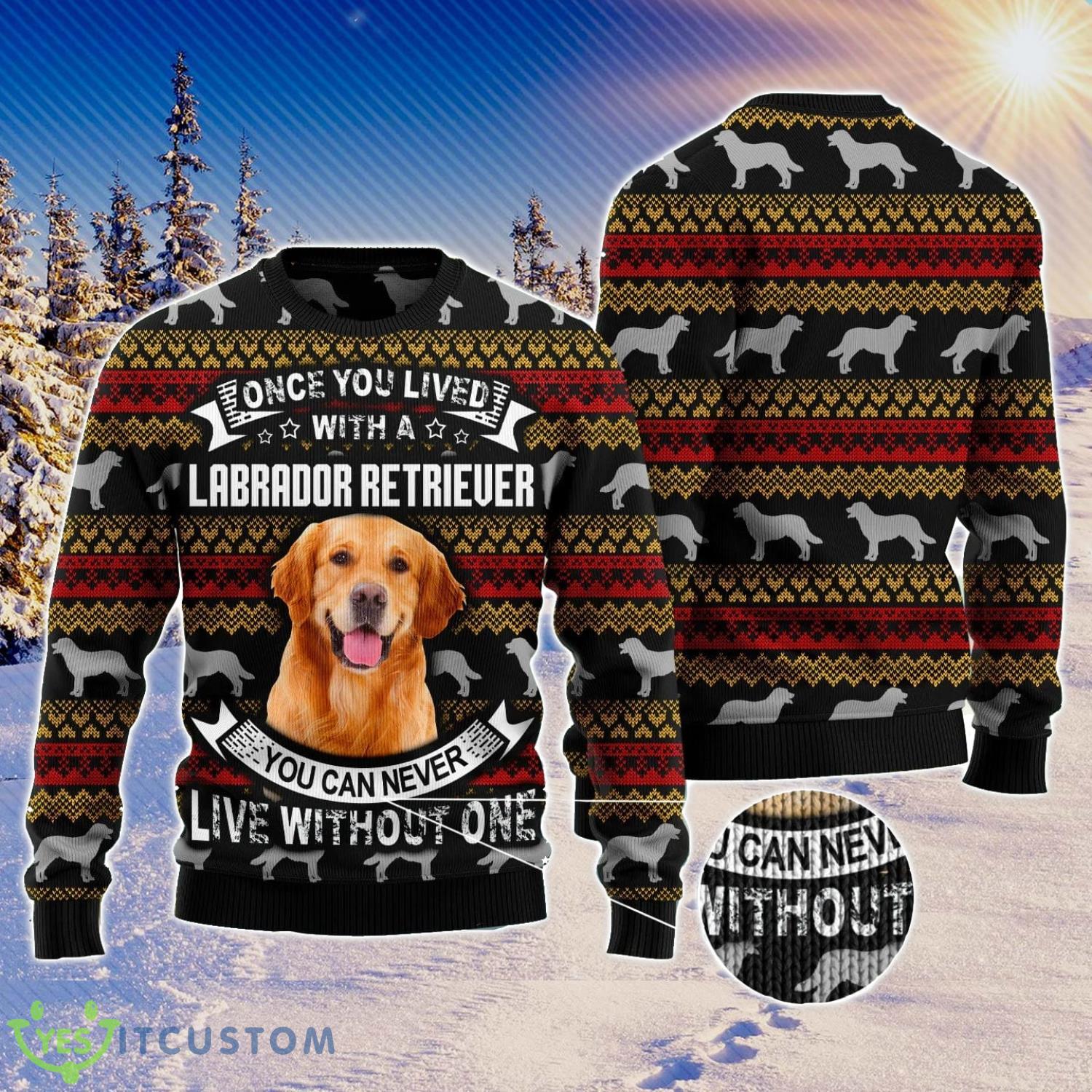 Labrador Retriever 3D Ugly Christmas Sweater For Men And Women Christmas Gift 7 Labrador Retriever 3D Ugly Christmas Sweater For Men And Women Christmas Gift Product Photo 1