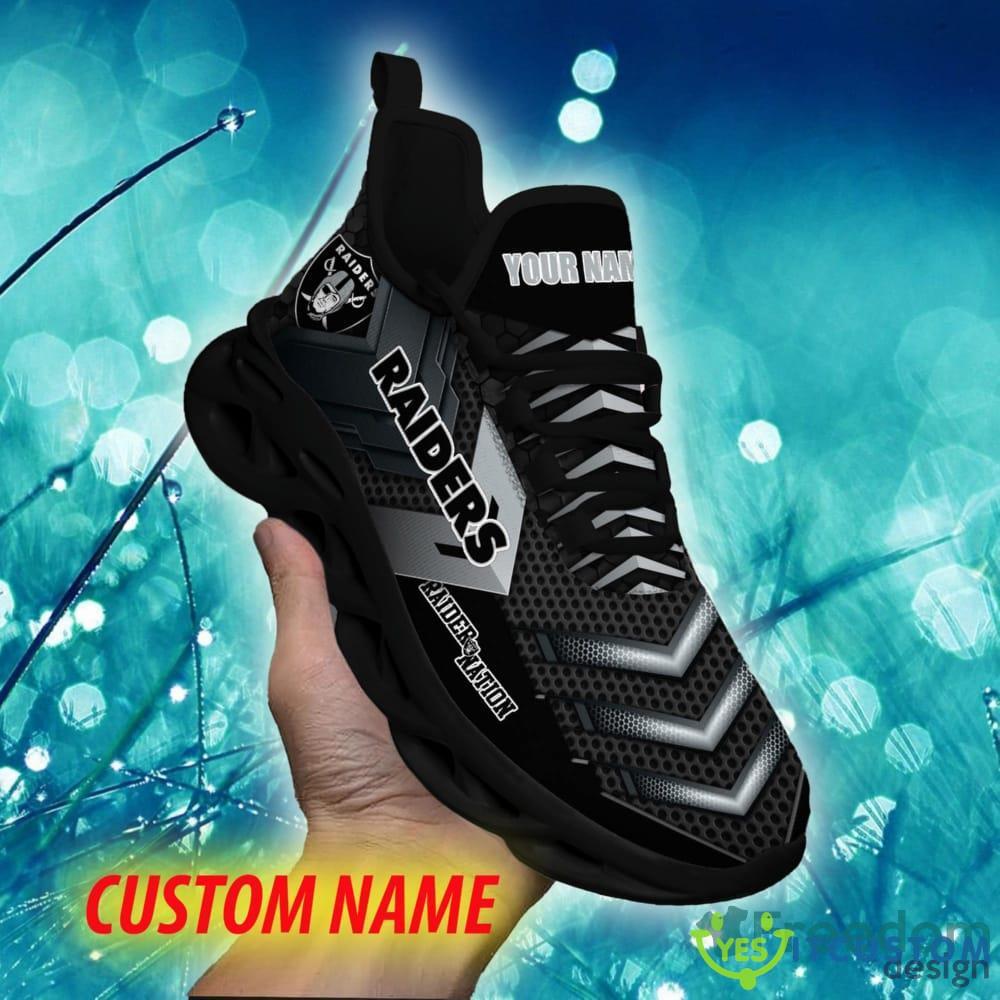 Las Vegas Raiders Recognizable Custom Name Chunky Sneaker AOP Gift Fans Max Soul Shoes 7 Las Vegas Raiders Recognizable Custom Name Chunky Sneaker AOP Gift Fans Max Soul Shoes - Las Vegas Raiders Max Soul Sneaker NFL photo 7