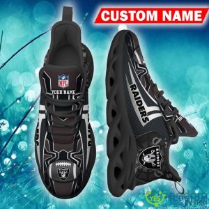 Las Vegas Raiders Trademark Custom Name Chunky Sneaker AOP Gift Fans Max Soul Shoes 9 Las Vegas Raiders Trademark Custom Name Chunky Sneaker AOP Gift Fans Max Soul Shoes - Las Vegas Raiders Max Soul Sneaker NFL photo 3
