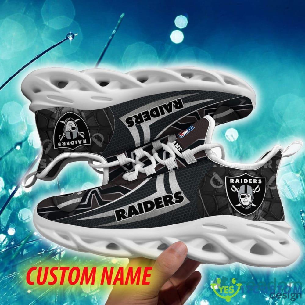 Las Vegas Raiders Trademark Custom Name Chunky Sneaker AOP Gift Fans Max Soul Shoes 5 Las Vegas Raiders Trademark Custom Name Chunky Sneaker AOP Gift Fans Max Soul Shoes - Las Vegas Raiders Max Soul Sneaker NFL photo 5