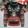 Let It Glow Ugly Sweater For Christmas Product Photo 1