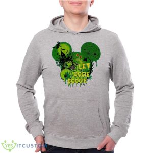Let’s Oogie Boogie Comfort Colors Shirt For Men Women And Youth - Grey Unisex Hoodie
