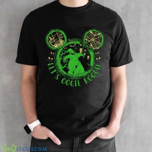 Let's Oogie Boogie Happy Halloween T-Shirt For Men Women And Youth - Black Unisex T-Shirt