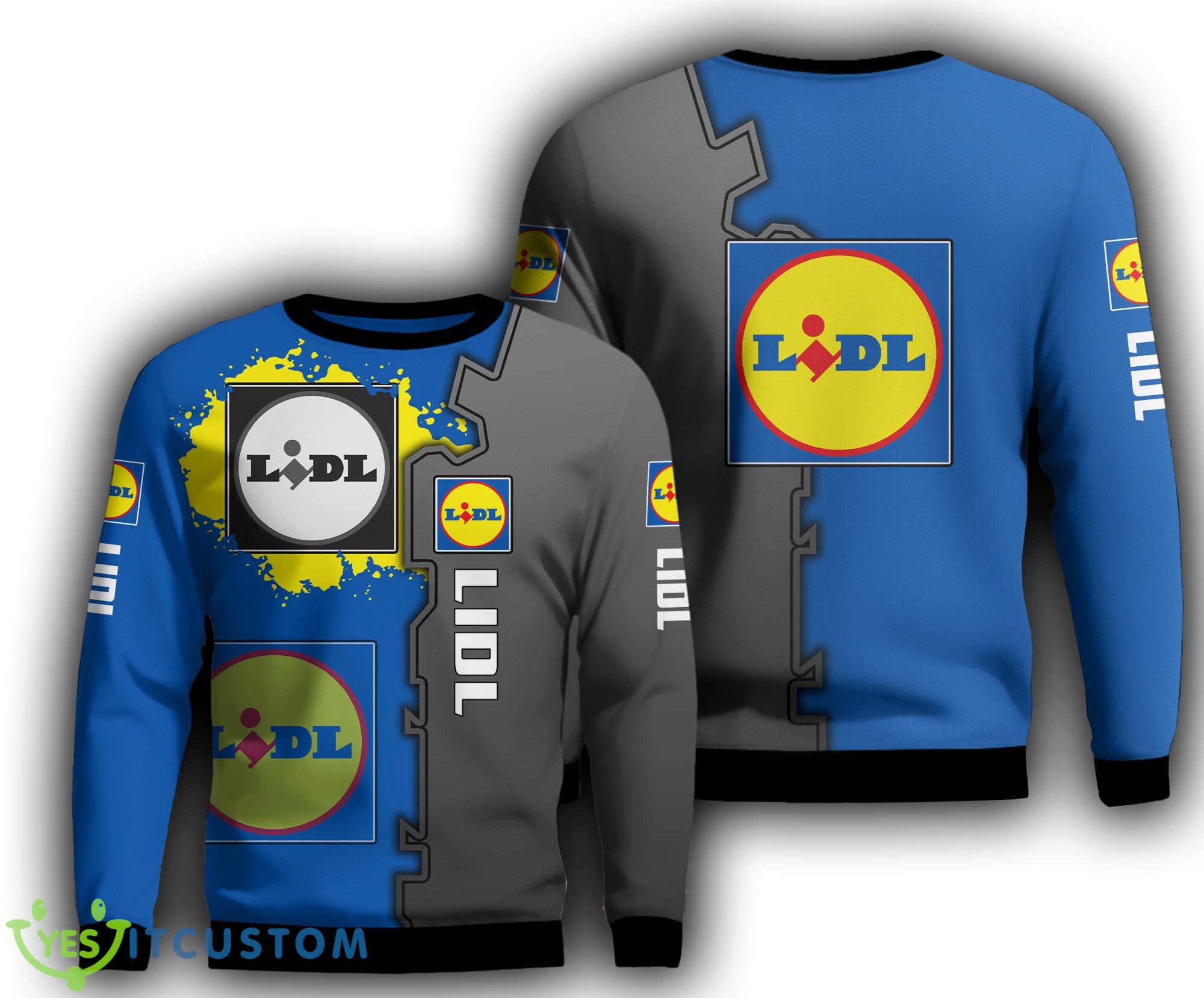 lidl Brand New Ugly Sweater free Knitted Sweatshirt Christmas - lidl Brand New Ugly Sweater free Knitted Sweatshirt Christmas