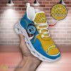 Los Angeles Chargers NFL Sports Clunky Sneakers Custom Name Max Soul Shoes For Fans Product Photo 1