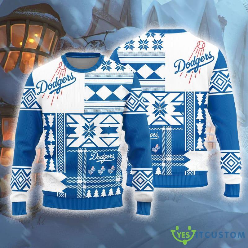 Los Angeles Dodgers Snowflakes Ugly Sweater Fans Christmas Gift Sweatshirt For Men Women 3 Los Angeles Dodgers Snowflakes Ugly Sweater Fans Christmas Gift Sweatshirt For Men Women - Los Angeles Dodgers Snowflakes Ugly Sweater Fans Christmas Gift Sweatshirt For Men Women