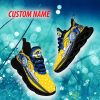 Los Angeles Rams Bold Custom Name Chunky Sneaker AOP Gift Fans Max Soul Shoes - Los Angeles Rams Max Soul Sneaker NFL photo 1