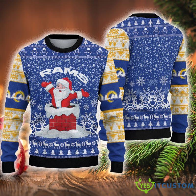 Los Angeles Rams Christmas Santa Claus Pattern Sweater Chime Unisex Ugly Lover Christmas 3 Los Angeles Rams Christmas Santa Claus Pattern Sweater Chime Unisex Ugly Lover Christmas - Los Angeles Rams Christmas Santa Claus Pattern Sweater Chime Unisex Ugly Lover Christmas