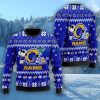 Los Angeles Rams Cute The Snoopy Show Football Helmet 3D Ugly Christmas Sweater Christmas Gift For Sport Fans Product Photo 1