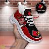 Louisville Cardinals NCAA2 Sports Clunky Sneakers Custom Name Max Soul Shoes For Fans Product Photo 1