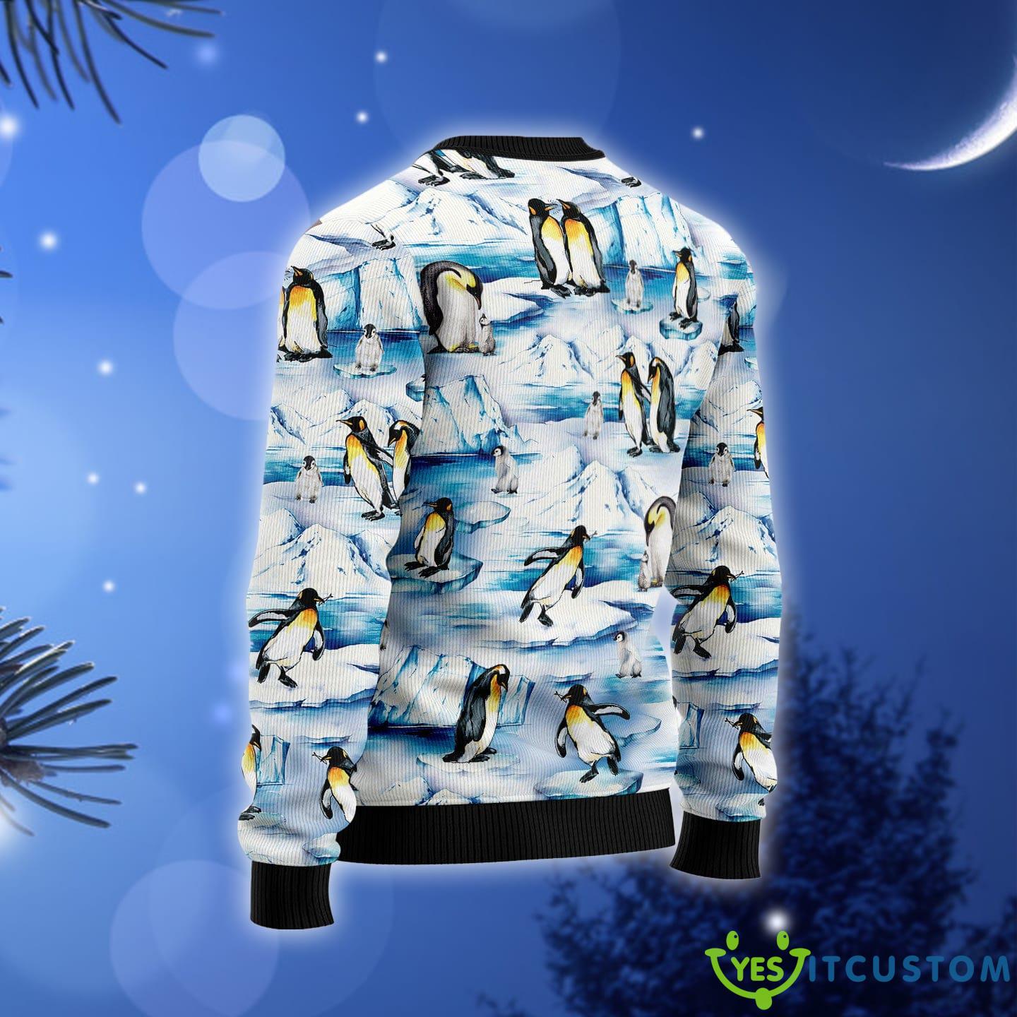 Lovely Penguin Tacky Ugly Christmas Sweater Gift Men Women 6 Lovely Penguin Tacky Ugly Christmas Sweater Gift Men Women - Lovely Penguin Ugly Christmas Sweater Gift Men Women_2