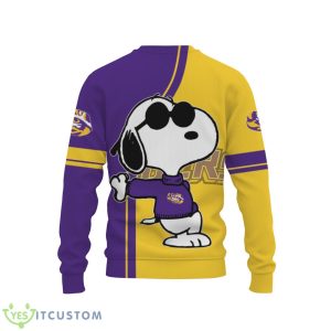 LSU Tigers Cool Snoopy 3D Sweater Christmas Gift For Men And Women Product Photo 1