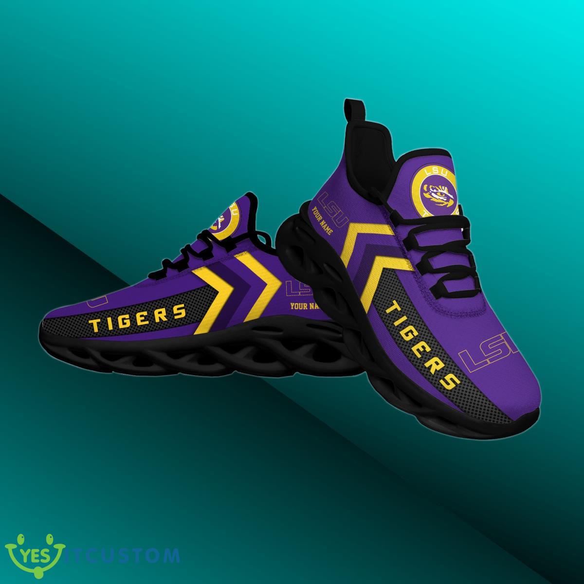 LSU Tigers Custom Name Max Soul Shoes Special Gift 8 LSU Tigers Custom Name Max Soul Shoes Special Gift Product Photo 2