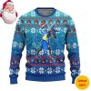 Lucario Pokemon Christmas AOP Sweater Product Photo 1