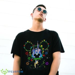 Magic Kingdom Castle Christmas T-Shirt For Men Women And Youth - G500 Gildan T-Shirt