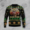 Make It Rein Ugly Sweater Gift For Christmas - Make It Rein Ugly Christmas Sweater For Men & Women Adult US1449