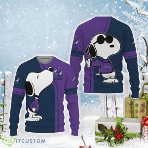 Melbourne Storm Cool Snoopy 3D Sweater Christmas Gift For Men And Women Product Photo 1