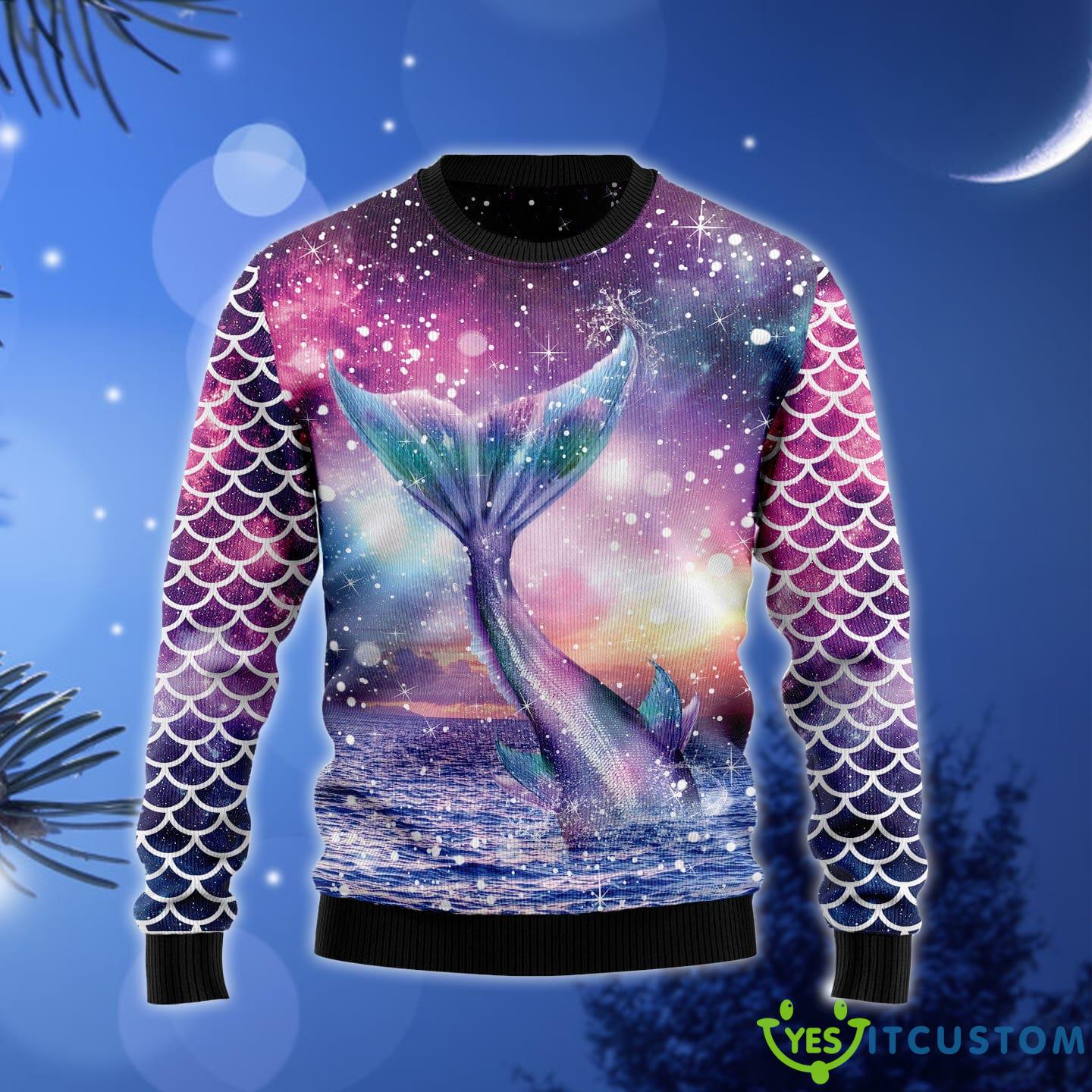 Mermaid Soul Ugly Christmas Sweater Gift Men Women - Mermaid Soul Ugly Christmas Sweater Gift Men Women_1