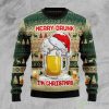 Merry Drunk Beer Ugly Sweater For Christmas - Merry Drunk Beer Ugly Christmas Sweater For Men & Women Adult US1550