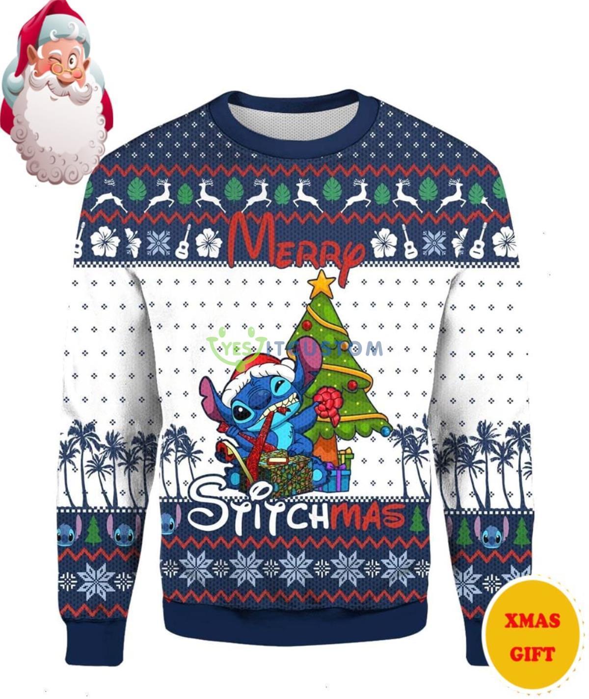 Merry Stitchmas Christmas AOP Sweater 3 Merry Stitchmas Christmas AOP Sweater Product Photo 1
