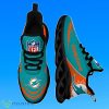 Miami Dolphins Custom Name Max Soul Shoes Unique Gift Product Photo 1
