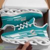 Miami Dolphins Line Partern Trending Max Soul Shoes For NFL Fans Product Photo 1