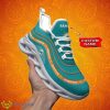 Miami Dolphins NFL Custom Name Max Soul Shoes Special Gift Product Photo 1
