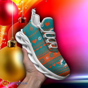 Miami Dolphins X-max Patterns Chunky Sneakers Ugly Christmas Max Soul Shoes 6 Miami Dolphins X-max Patterns Chunky Sneakers Ugly Christmas Max Soul Shoes - Miami Dolphins X-max Patterns Chunky Sneakers Ugly Christmas Max Soul Shoes Photo 2