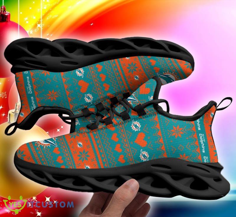 Miami Dolphins X-max Patterns Chunky Sneakers Ugly Christmas Max Soul Shoes 5 Miami Dolphins X-max Patterns Chunky Sneakers Ugly Christmas Max Soul Shoes - Miami Dolphins X-max Patterns Chunky Sneakers Ugly Christmas Max Soul Shoes Photo 6