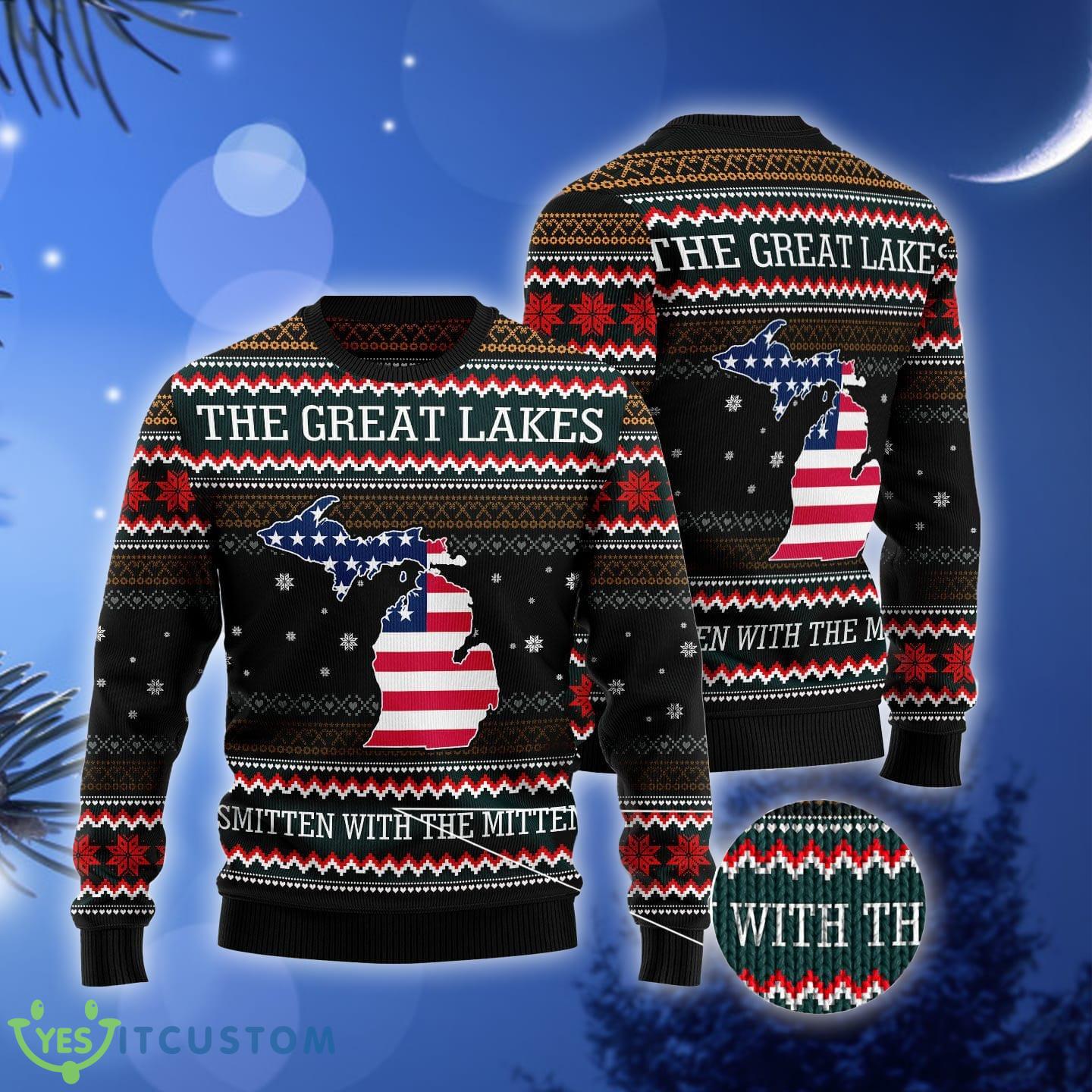 Michigan Smitten With The Mitten Ugly Christmas Sweater Gift Men Women 3 Michigan Smitten With The Mitten Ugly Christmas Sweater Gift Men Women - Michigan Smitten With The Mitten Ugly Christmas Sweater Gift Men Women_3