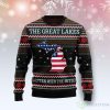 Michigan Smitten With The Mitten Ugly Sweater For Christmas - Michigan Smitten With The Mitten Ugly Christmas Sweater For Men & Women Adult US1496