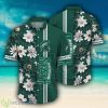 Michigan State Spartans NCAA Flower Logo Colorful Hawaiian Shirt - Michigan State Spartans NCAA Flower Logo Coloful Hawaiian Shirt Photo 2