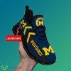 Michigan Wolverines Custom Name Max Soul Shoes Special Gift Product Photo 1