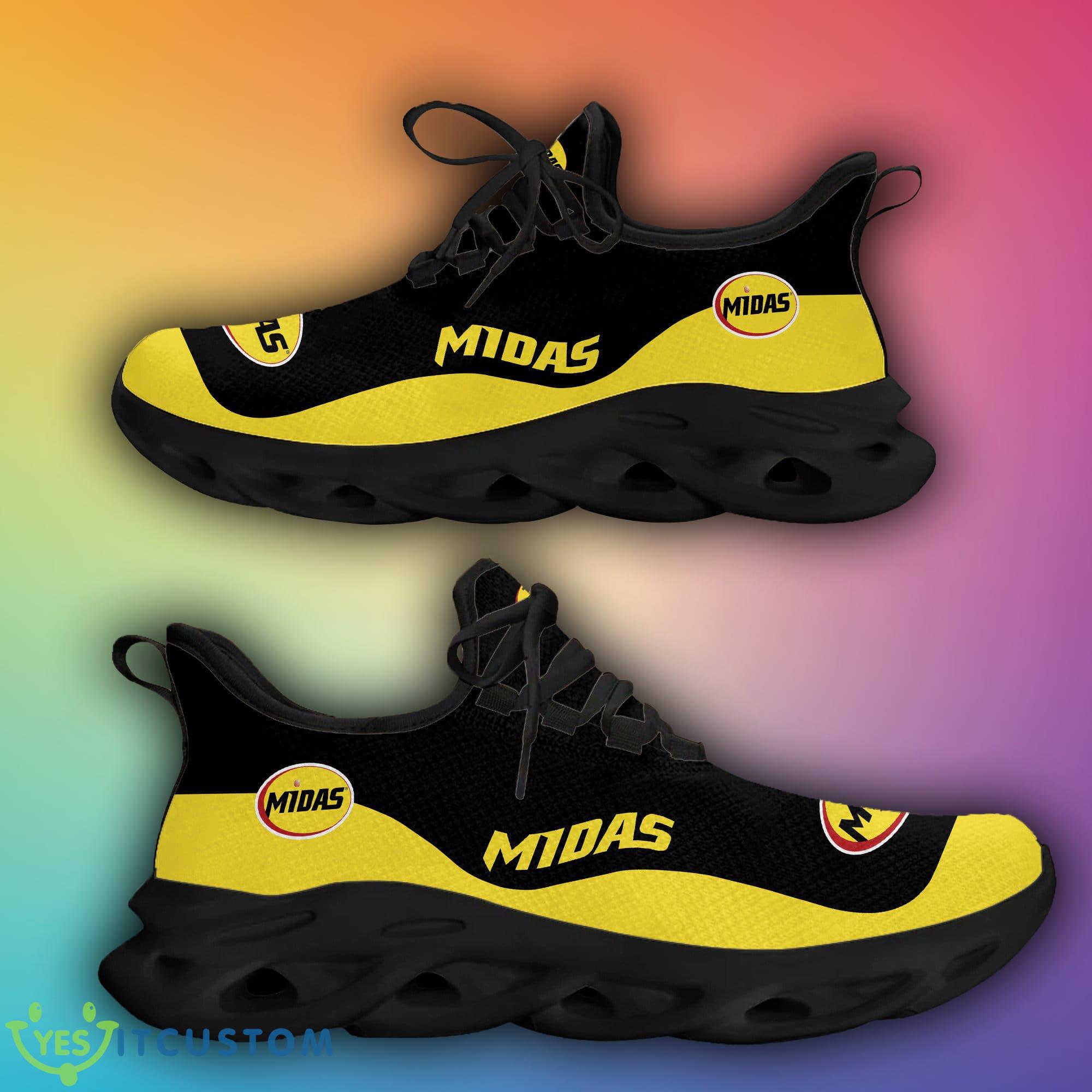 midas Logo Sport Sneakers Emblem Max Soul Shoes Gift For Men Women - midas Big Logo Max Soul Shoes For Fans_1