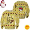 Mimikyu Pokemon Christmas AOP Sweater Product Photo 1