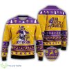 Minnesota Vikings - Justin Jefferson #18 Run Catch Dance Ugly Christmas Sweater - Minnesota Vikings - Justin Jefferson #18 Run Catch Dance Ugly Christmas Sweater Photo 1