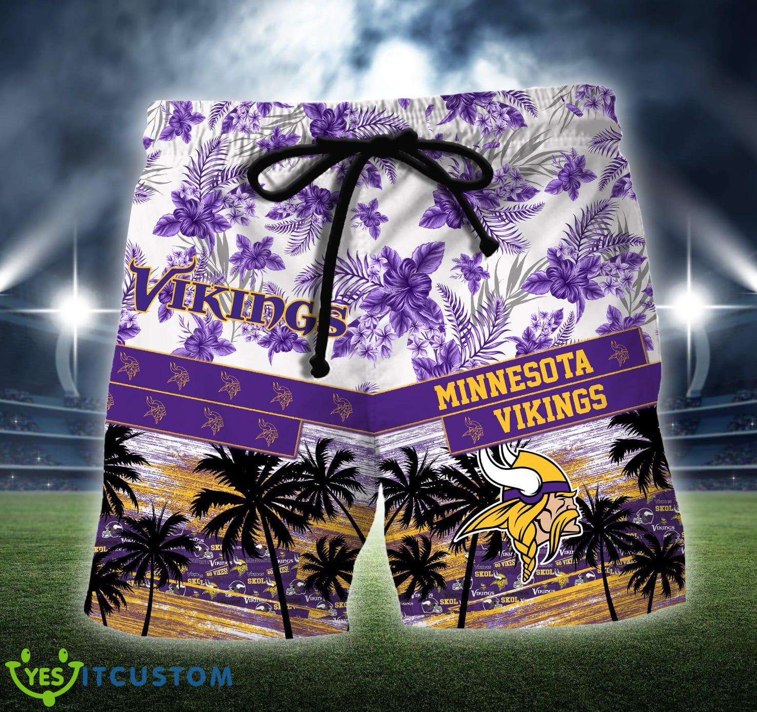Minnesota Vikings NFL New Season Hawaiian Shirt And Beach Short 5 Minnesota Vikings NFL New Season Hawaiian Shirt And Beach Short - Minnesota Vikings NFL New Season Hawaiian Shirt And Beach Short Photo 5