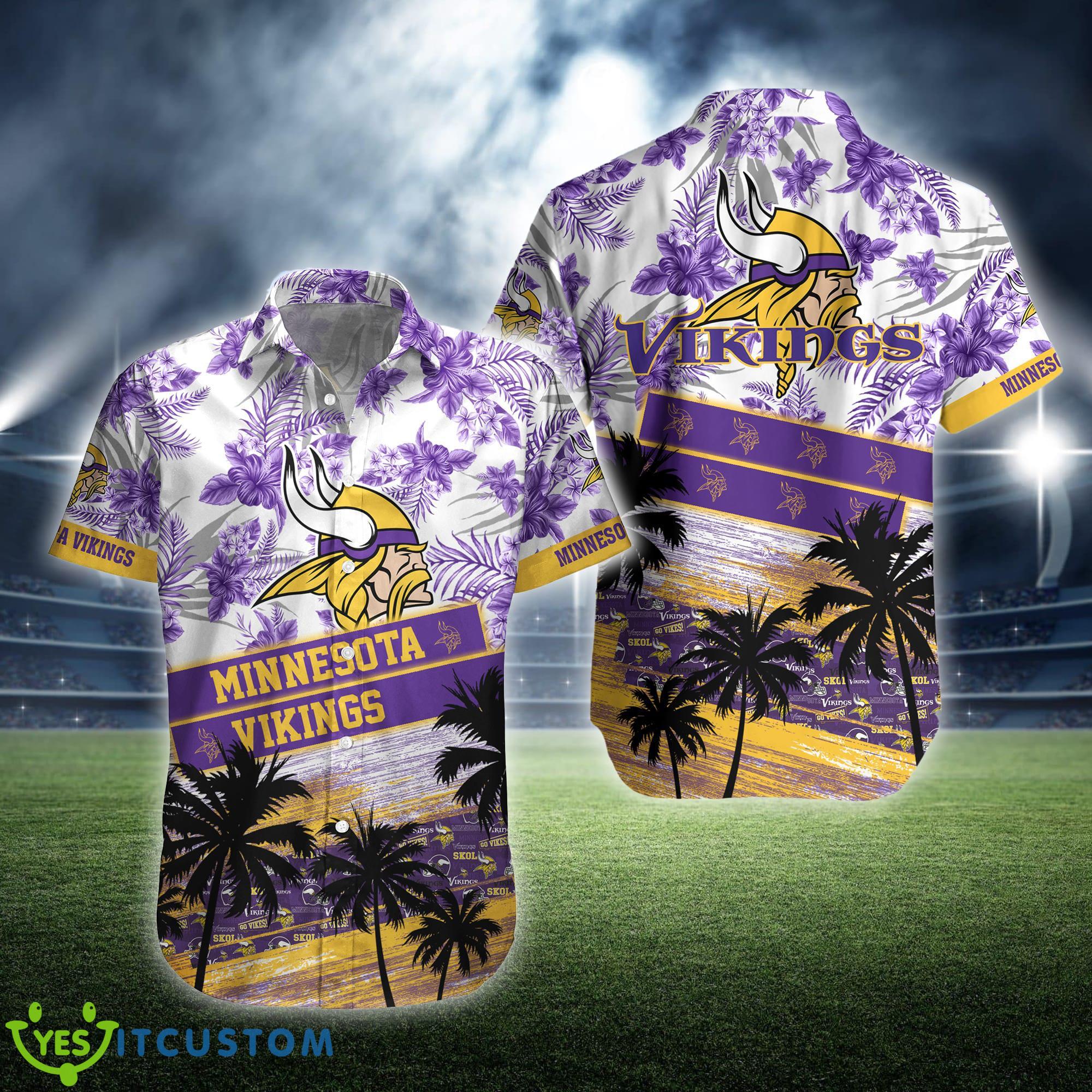 Minnesota Vikings NFL New Season Hawaiian Shirt And Beach Short 4 Minnesota Vikings NFL New Season Hawaiian Shirt And Beach Short - Minnesota Vikings NFL New Season Hawaiian Shirt And Beach Short Photo 3