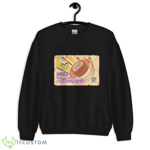 Minnesota Vikings T Shirts Rusty Metal IFAF Americas Championship NFL Logo Shirt Gift Shirt - 18000 Unisex Heavy Blend Crewneck Sweatshirt