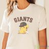 MLB Pikachu Baseball Sports San Francisco Giants T Shirt - White Ladies T-Shirt