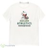 MLB The Peanuts Movie Snoopy Forever Win Or Lose Baseball Oakland Athletics T Shirt - G500 Men’s Classic T-Shirt