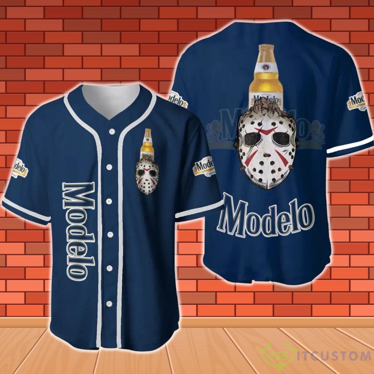 Modelo Horror Halloween Baseball Jersey 3 Modelo Horror Halloween Baseball Jersey Product Photo 1