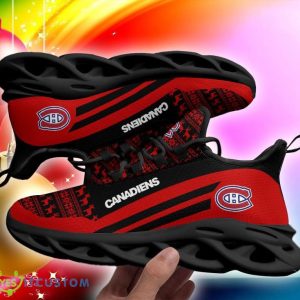 Montreal Canadiens Christmas Pattern Max Soul Sneakers Snowflakes Christmas Shoes 5 Montreal Canadiens Christmas Pattern Max Soul Sneakers Snowflakes Christmas Shoes - Montreal Canadiens Christmas Pattern Chunky Sneakers Ugly Christmas Max Soul Shoes Photo 6