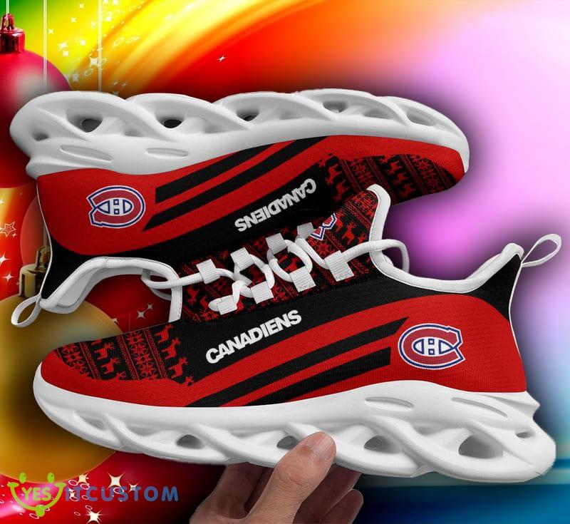 Montreal Canadiens Christmas Pattern Max Soul Sneakers Snowflakes Christmas Shoes 7 Montreal Canadiens Christmas Pattern Max Soul Sneakers Snowflakes Christmas Shoes - Montreal Canadiens Christmas Pattern Chunky Sneakers Ugly Christmas Max Soul Shoes Photo 1