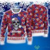 Montreal Canadiens Ugly Christmas Sweater Skull Knitted Men And Women Gift For Fans - Montreal Canadiens Ugly Christmas Sweater Skull Knitted Men And Women Gift For Fans
