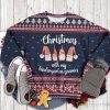 My Kindergarten Gnomies Teacher Ugly Sweater For Christmas - My Kindergarten Gnomies Teacher Ugly Christmas Sweater For Men & Women Adult US3151
