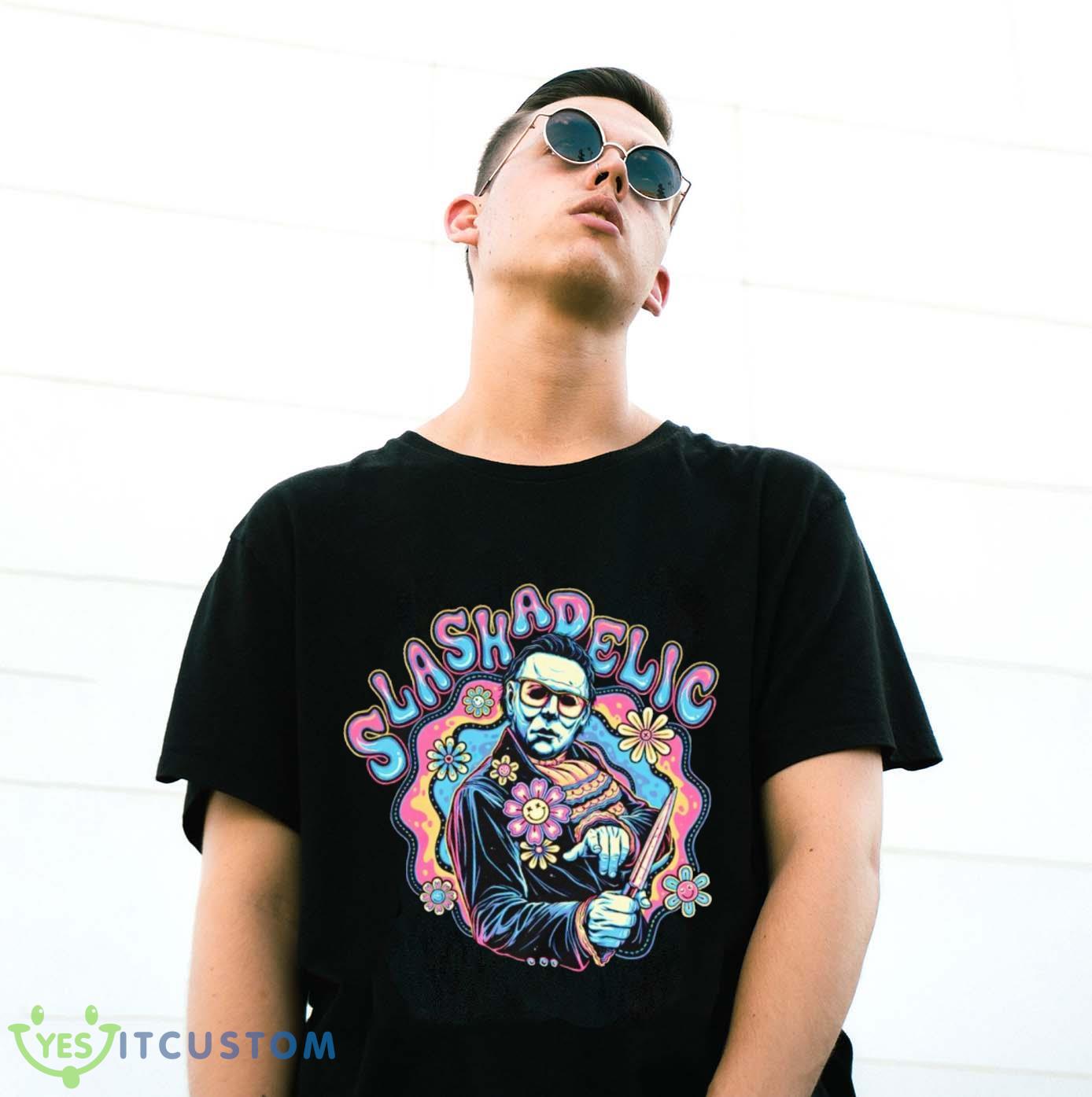 New design Slashadelic Halloween 2023 Shirt For Men Women And Youth 3 New design Slashadelic Halloween 2023 Shirt For Men Women And Youth - G500 Gildan T-Shirt
