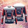 New England Patriots Ball Snowfalke 3D Sweater Funny Ugly Christmas For Men And Women - New England Patriots Ball Snowfalke 3D Sweater Funny Ugly Christmas For Men And Women